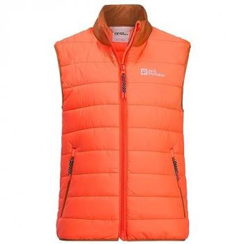 Jack Wolfskin Unisex Fuzzy Orange Zenon Vest 164 cm