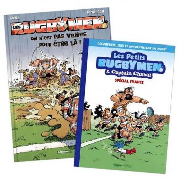 LES RUGBYMEN TOME 3 : ON N'EST PAS VENUS POUR ETRE LA !