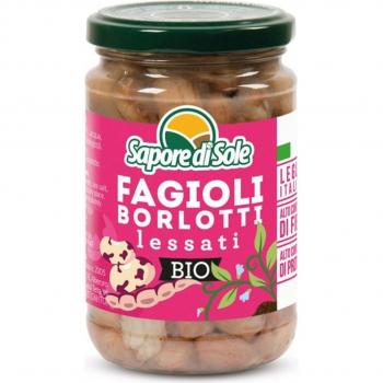 Fagioli Borlotti Lessati 300 g Sapore di Sole