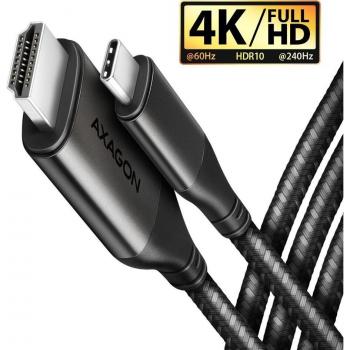 AXAGON USB-C to HDMI 2.0 Adapter Cable, 4K 60Hz, 1.8m