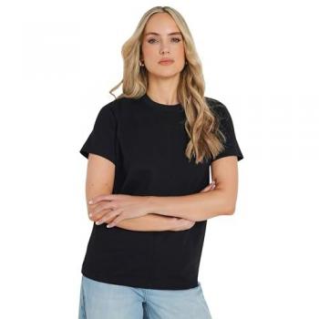 Long Tall Sally Women’s Tall Stitch Seam T-Shirt in Black (Size 12)