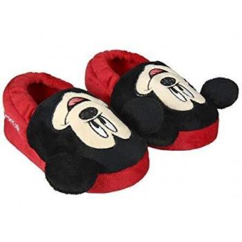 Cerdá Unisex Kinder Hausschuhe 3D Mickey, Rot, 29/30 EU
