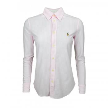 Chemise Oxford Rose Polo Casuelle Coton (L)