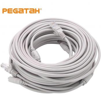 5/10/20/30m CCTV Camera Power & Ethernet Cable