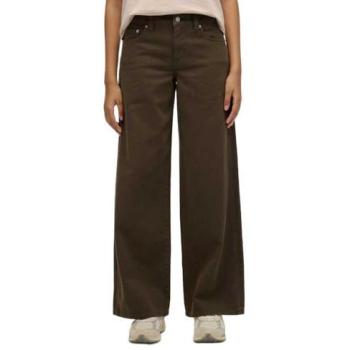 Pantalon baggy femme Superdry Kaki Foncé