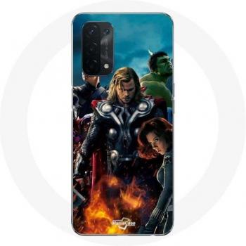 Protection de téléphone Oppo A74 5G Avengers Maniacase