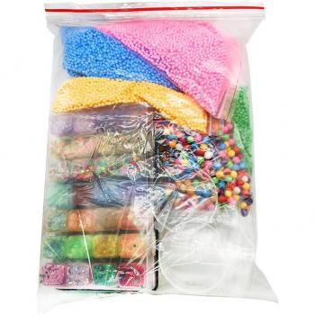 70 Pack Slime Creation Kit with Charm Beads