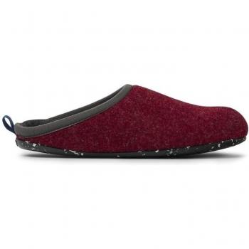 Women's CAMPER Twin Slippers – Cotton Blend, Blue & Burgundy Accents, Size 37