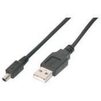 Mini USB A–B Dual‑Polarity Cable