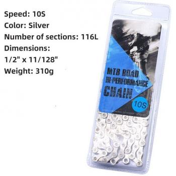 1/8/9/10/11 Speed Titanium Bicycle Chain