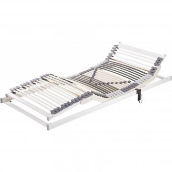 Motorischer QuattroMove 90x190 cm Mehrzonen‑Latenrostein mit Kissenhebel