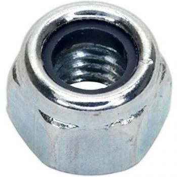 Sealey Nylon Lock Nut M6 Zinc DIN 982, Pack of 100