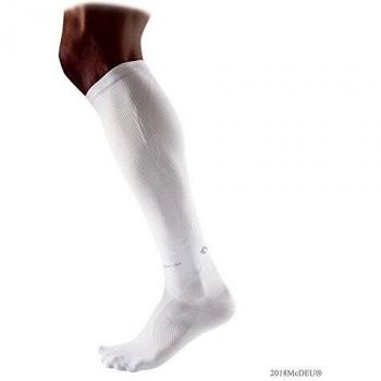 McDavid Men's Elite Recovery Compression Socks White EU 36-38