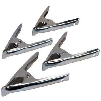 Silverline 630014 Federklemmen, 4‑Stück, 70 mm