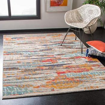 Safavieh Madison – Tapis design blanc 120 × 180 cm