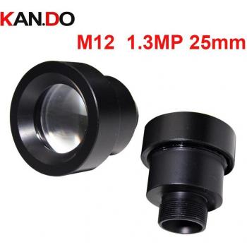 M12 1.3MP 25mm F1.2 IR CCTV Lens for 1/3 Mount