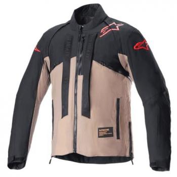 Veste de motocross Alpinestars Techdura Noir-Brun Taille L