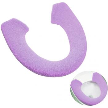 Funda de Asiento Inodoro Púrpura con Toque de Calidez