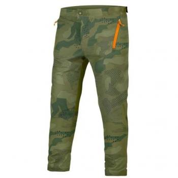 Endura Kinder Velohose MT500 Burner Camo Grün
