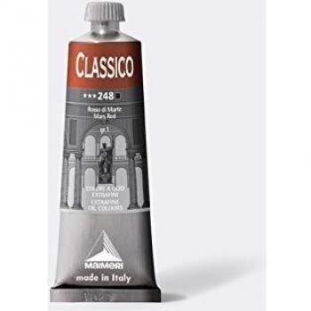 MAIMERI Classico 60 ml Extra Fine Artist Oil Colour, Mars Red