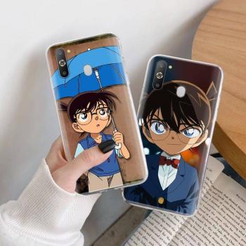 Funda TPU Detective Conan cuero de búfalo para iPhone 11/12/13 Pro Max