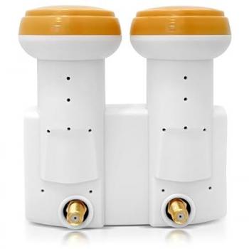 Gold‑Coated GM206+ Dual‑Degree LNB (0.1 dB) – Premium Quality