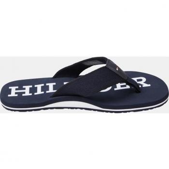 Tommy Hilfiger Chanclas Patch Beach Negro
