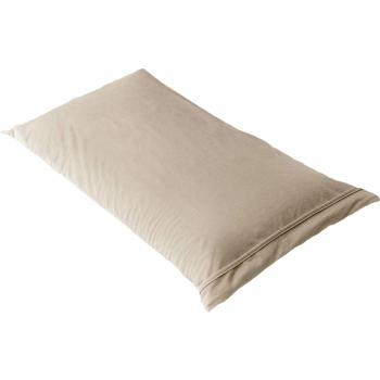 Copri cuscino in Tencel impermeabile traspirante misura 135x40 cm crudo