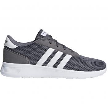 Adidas Men's Lite Racer Running Shoes, Grey Four F17