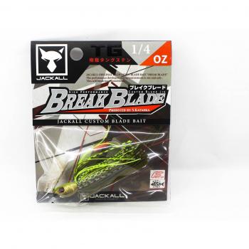 Jackall Break B Jig Leurre 1/4 oz Couleur citrouille verte (9639)