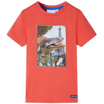 Children's Light Red T-Shirt Size 128