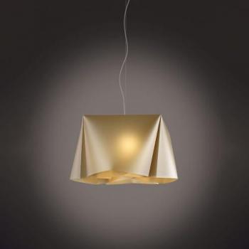 Lámpara de Techo LINEA ZERO Gold Cromada 45x21 cm