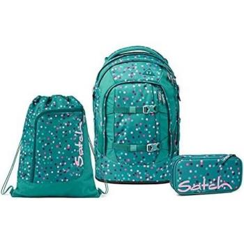 Schulrucksack Set 3 tlg. – Happy Confetti Satch Pack