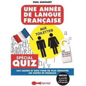 Une année de langue française aux toilettes
