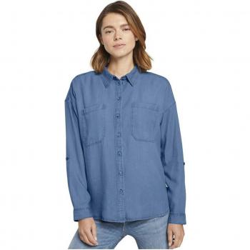 Camisa de Mujer con Bolsillos Tom Tailor