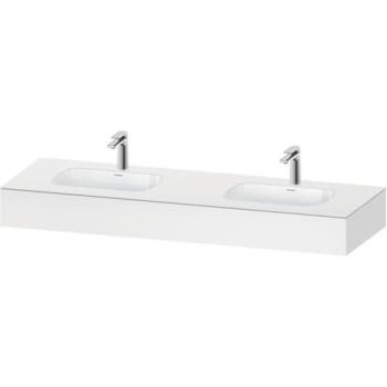 Duravit Qatego Lavabo en coffrage 1600 × 550 × 170 mm – Module K, deux compartiments de rangement