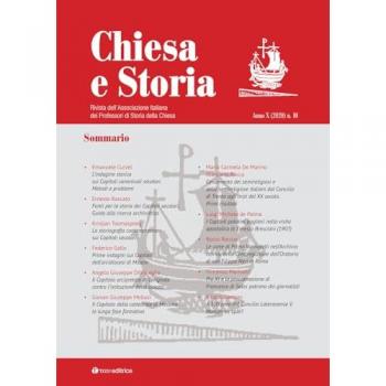 Chiesa e storia. Rivista dell'Associazione Italiana dei Professor...