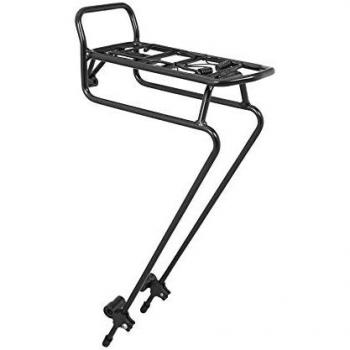 Porte-bagages vélo avant P2R avec tringles et système de blocage 26-29