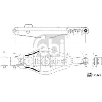 Barra Oscilante FEBI BILSTEIN 194328