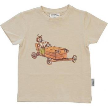 Beige Pettson & Findus t-shirt 98/104
