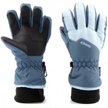 Sinner Gear Damen Ski-Handschuhe Blau (EU 11,5) – Feine Passform für Frauen