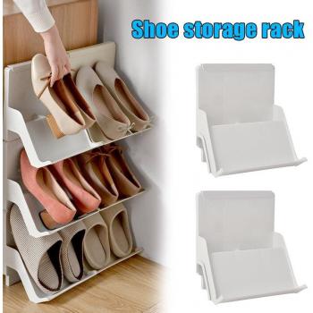 Multi-layer Nordic Style Shoe Storage Rack Vertical Assembly Dust-proof