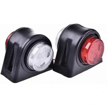 Indicadores de posición lateral LED 2x8 luces para camiones y remolques 10-30V