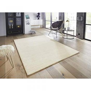 Teppich ELLE DECORATION Loos Kurzflor Creme 200 x 290 cm