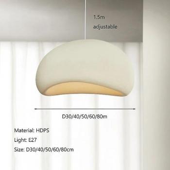 Luminaires nordiques Wabi Sabi pour décoration intérieure