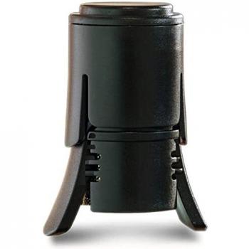 Le Creuset Wine Stopper, Fizz and Flavour Preserver, Black