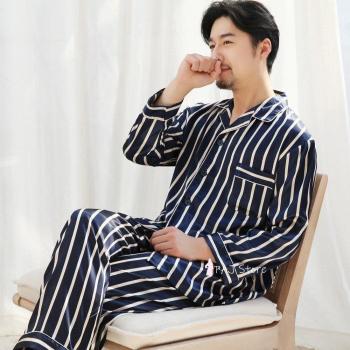 Men's Plus Size Silk Pajama Trousers