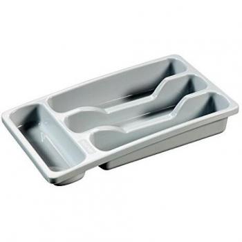 Vassoio per Posate Curver Grigio