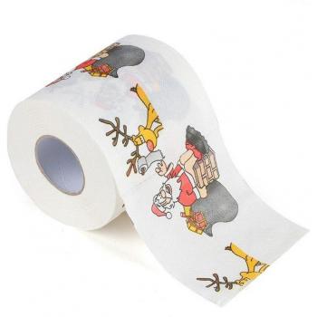 Rollos de papel higiénico decorativos
