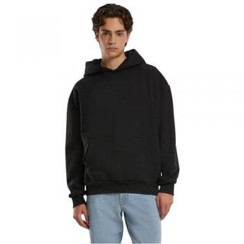 Sudadera negra para hombre con capucha